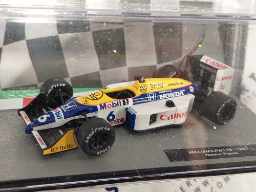 Williams FW11B F1 #6 (1987) - Nelson Piquet -  Altaya - 1:43 - tükör nélküli