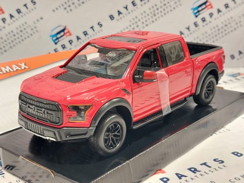 Ford F-150 Raptor (2017) - piros -  Motor Max - 1:24