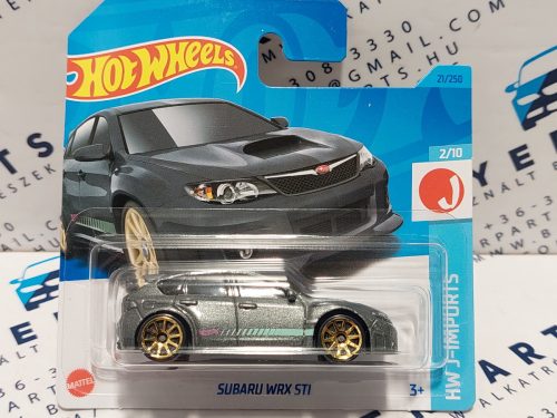 HW J-Imports - 2/10 - Subaru WRX STI -  Hotwheels - 1:64