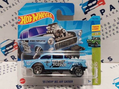 HW Gassers - 1/5 - Chevrolet Chevy Bel Air Gasser (1955) -  Hotwheels - 1:64