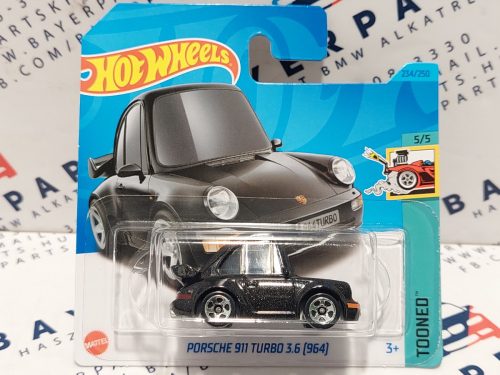 HW Tooned - 5/5 - Porsche 911 turbo 3.6 (964) -  Hotwheels - 1:64