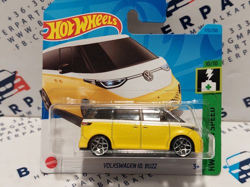 HW Green Speed - 10/10 - Volkswagen VW ID. Buzz -  Hotwheels - 1:64