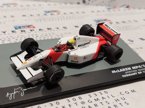 McLaren MP4/7 F1 #1 (1992) - Germany GP - Ayrton Senna - PILÓTÁVAL -  Edicola - 1:43