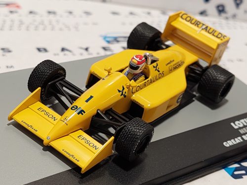 Lotus 100T Team Camel Honda #1 (1988) - British GP - Nelson Piquet - PILÓTÁVAL -  Edicola - 1:43