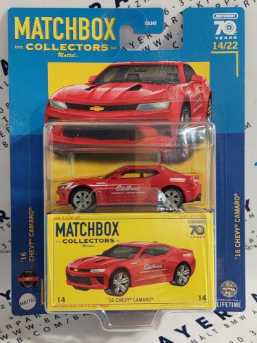 Matchbox Collectors - Chevrolet Camaro (2016) - Matchbox - 1:64