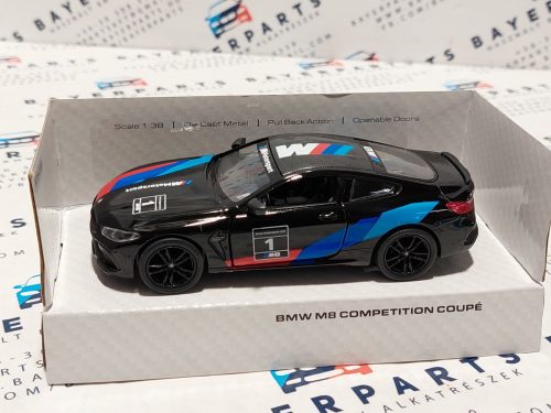 BMW M8 Competition Coupe (2023) - fekete - Kinsmart - 1:36
