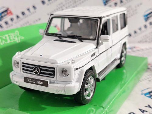 Mercedes Benz G osztály (2009) - fehér - Welly - 1:24