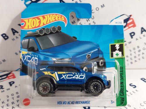 HW Green Speed - 2024 14/250 - Volvo XC40 Recharge -  Hot Wheels - 1:64