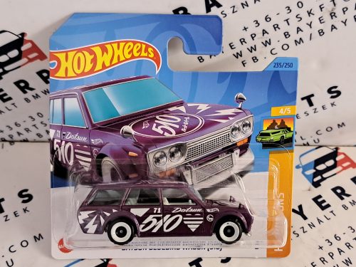 HW Wagons - 2023 235/250 - Datsun Bluebird wagon (510) -  Hot Wheels - 1:64