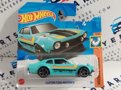 HW Muscle Mania - 2023 99/250 - Custom Ford Maverick -  Hot Wheels - 1:64