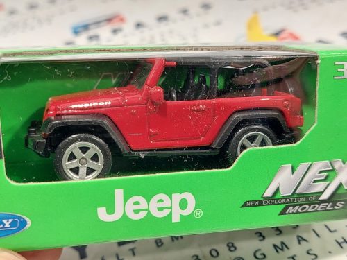 Jeep Wrangler Rubicon (convertible) -  Welly - 1:64