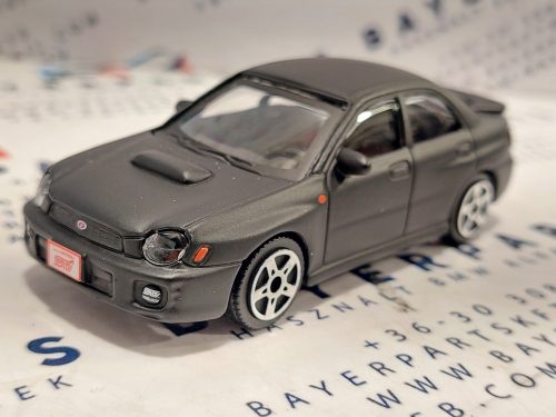 Subaru Impreza STI -  Bburago - 1:43 - matt fekete