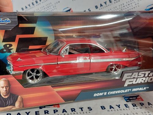 Dom's Chevrolet Impala - Fast & Furious - Halálos Iramban -  Jada - 1:24