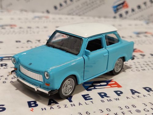 Trabant 601 - kék -  Welly - 1:34-1:39