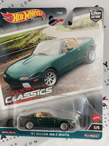 Hot Wheels Premium - Mazda MX-5 Miata (1991) -  Hot Wheels - Modern Classics 1:64