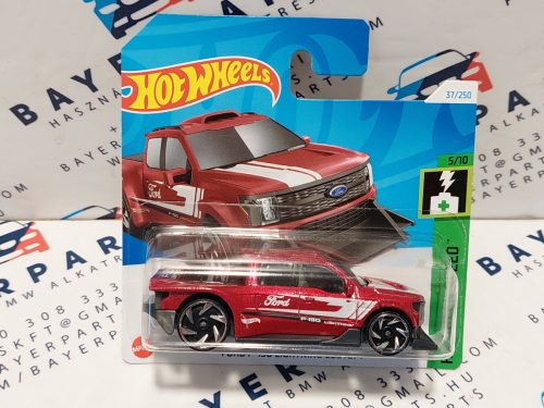 HW Green Speed - 2024 37/250 - Ford F-150 Lightning Custom -  Hot Wheels - 1:64