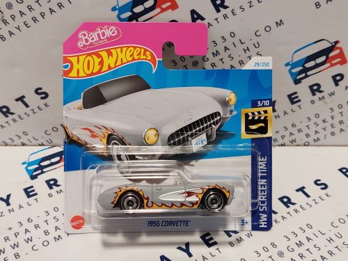 HW Screen Time - 2024 29/250 - 1956 Corvette -  Hot Wheels - 1:64