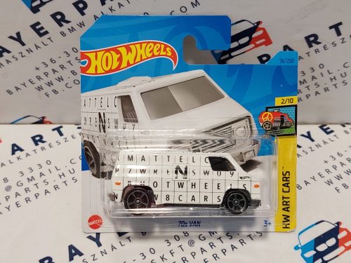 HW Art Cars - 2023 16/250 - 70s Van -  Hot Wheels - 1:64