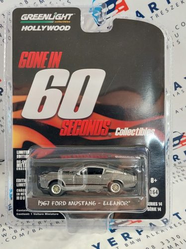 Ford Mustang Shelby GT500 (1967) - Eleanor -  Greenlight - 1:64