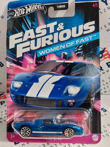 Hot Wheels Fast and Furious - Women of Fast - Halálos iramban 4/5 - Ford GT40 -  Hot Wheels - 1:64