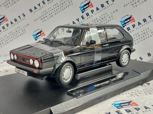 Volkswagen VW Golf Gti - fekete -  Welly - 1:18