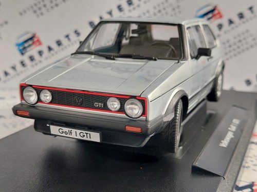 Volkswagen VW Golf Gti - ezüst -  Welly - 1:18