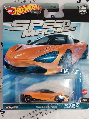 Hot Wheels Premium - Speed Machines - McLaren 720S -  Hot Wheels - 1:64