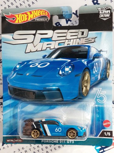 Hot Wheels Premium - Speed Machines - Porsche 992 GT3 RS -  Hot Wheels - 1:64