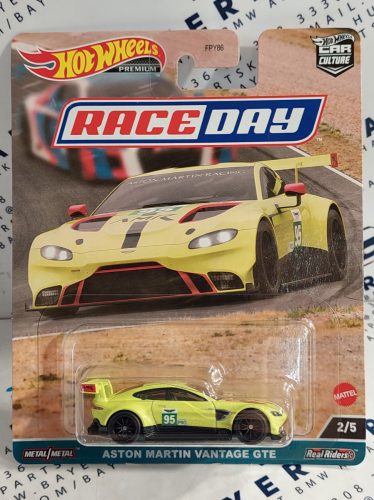 Hot Wheels Premium - Race Day - Aston Martin Vantage GTE -  Hot Wheels - 1:64