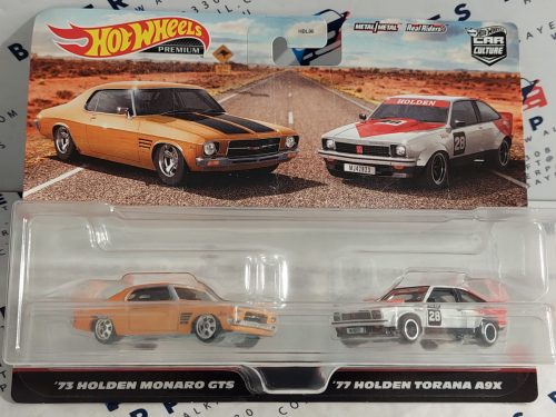 Hot Wheels Premium - Duo Pack - Holden Monaro GTS (1973) - Holden Torana A9x (1977) -  Hot Wheels - 1:64
