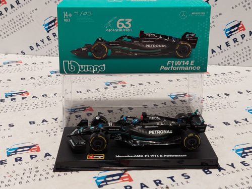 Mercedes-AMG Petronas Team W14 F1 #63 (2023) - George Russel - PILÓTÁVAL -  BBurago - 1:43