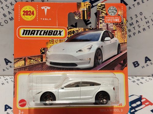 Tesla Model 3 - 53/100 - bliszteres - (2024) -  Matchbox - 1:64