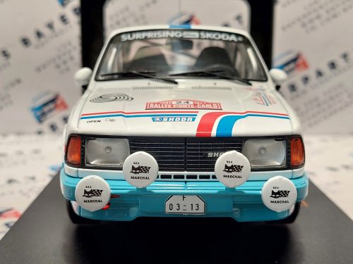 Skoda 130L Rally WRC Monte Carlo #24 - J. Haugland - P. Vegel (1987) -  Ixo - 1:18 1/18 modell autó modellautó