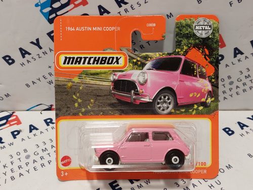Austin Mini Cooper (1964) - 2021 28/100 - bliszteres -  Matchbox - 1:64