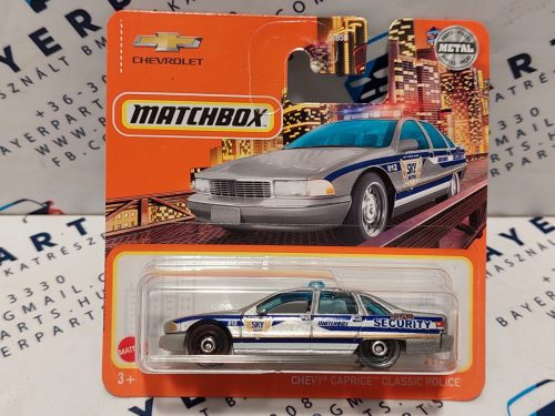 Chevrolet Chevy Caprice Classic Police - 2021 67/100 - bliszteres -  Matchbox - 1:64