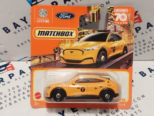 Ford Mustang Mach-E (2021) - 2023 22/100 - bliszteres -  Matchbox - 1:64