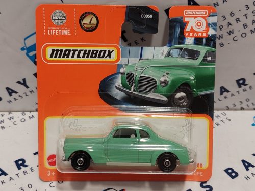 Plymouth Coupe (1941) - 2023 8/100 - bliszteres -  Matchbox - 1:64