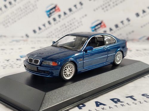 BMW E46 328ci coupe (1999) - kék -  Maxichamps - 1:43