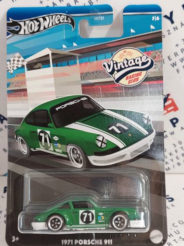 Hot Wheels Porsche 911 (1971) - Vintage Racing Club -  Hot Wheels - 1:64