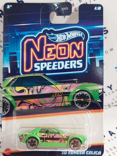 Hot Wheels '70 Toyota Celica - Neon Speeders  -  Hot Wheels - 1:64