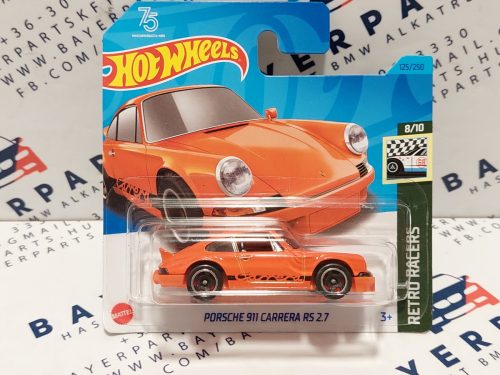 Hot Wheels Porsche 911 Carrera RS 2.7 - Retro Racers 8/10 - 125/250 -  Hot Wheels - 1:64