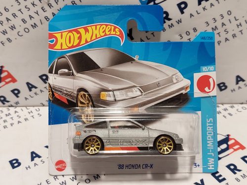 Hot Wheels 88' Honda CR-X CRX - HW J-Imports 10/10 - 148/250 -  Hot Wheels - 1:64