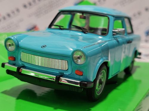 Trabant 601 - kék - Welly - 1:24