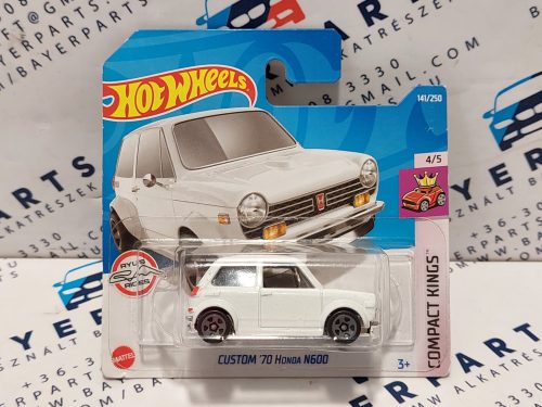 Hot Wheels Honda N600 Custom (1970) - Compact Kings 4/5 - 141/250 -  Hot Wheels - 1:64