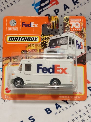 Express Delivery FedEx - 56/100 - bliszteres -  Matchbox - 1:64