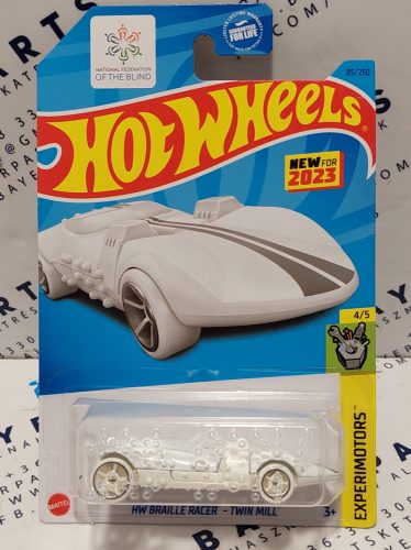 Hot Wheels Braille Racer - Twin mill - Experimotors 4/5 - 85/250 - hosszú kártyás