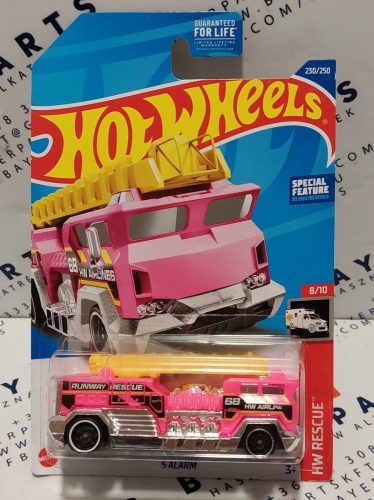 Hot Wheels 5 Alarm - HW Rescue 8/10 - 230/250 - hosszú kártyás