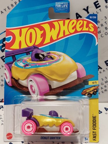 Hot Wheels Donut Drifter - Fast Foodie 4/5 - 82/250 - hosszú kártyás