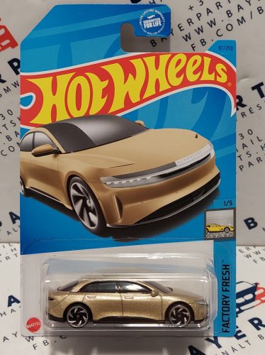 Hot Wheels Lucid Air - Factory fresh 1/5 - 97/250 - hosszú kártyás