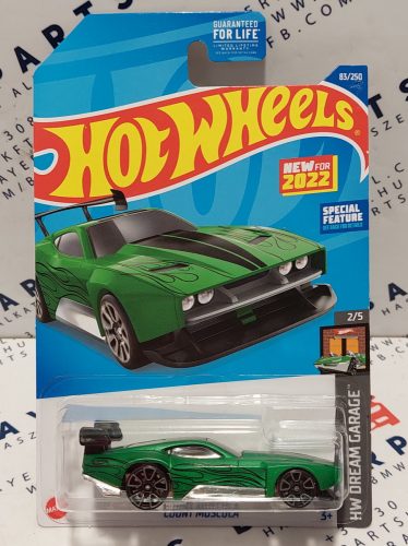 Hot Wheels Count Muscula - HW Dream Garage 2/5 - 83/250 - hosszú kártyás